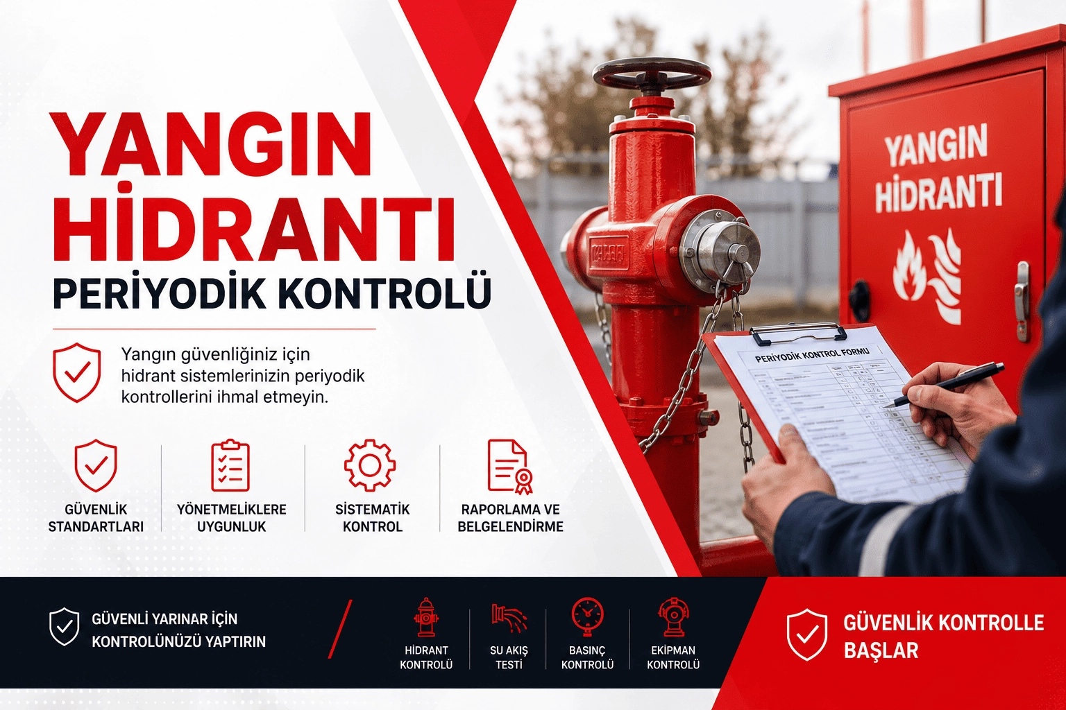 Yangın Hidrantı Periyodik Kontrolü