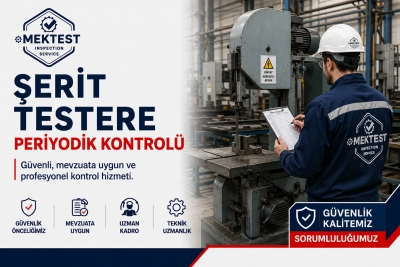 Şerit Testere Periyodik Kontrolü