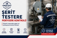 Şerit Testere Periyodik Kontrolü